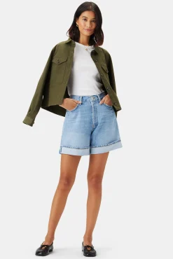 AGOLDE Dame Denim Short