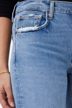 AGOLDE Kye Mid Rise Straight Crop Jean