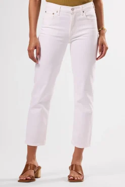 AGOLDE Kye Mid Rise Straight Crop