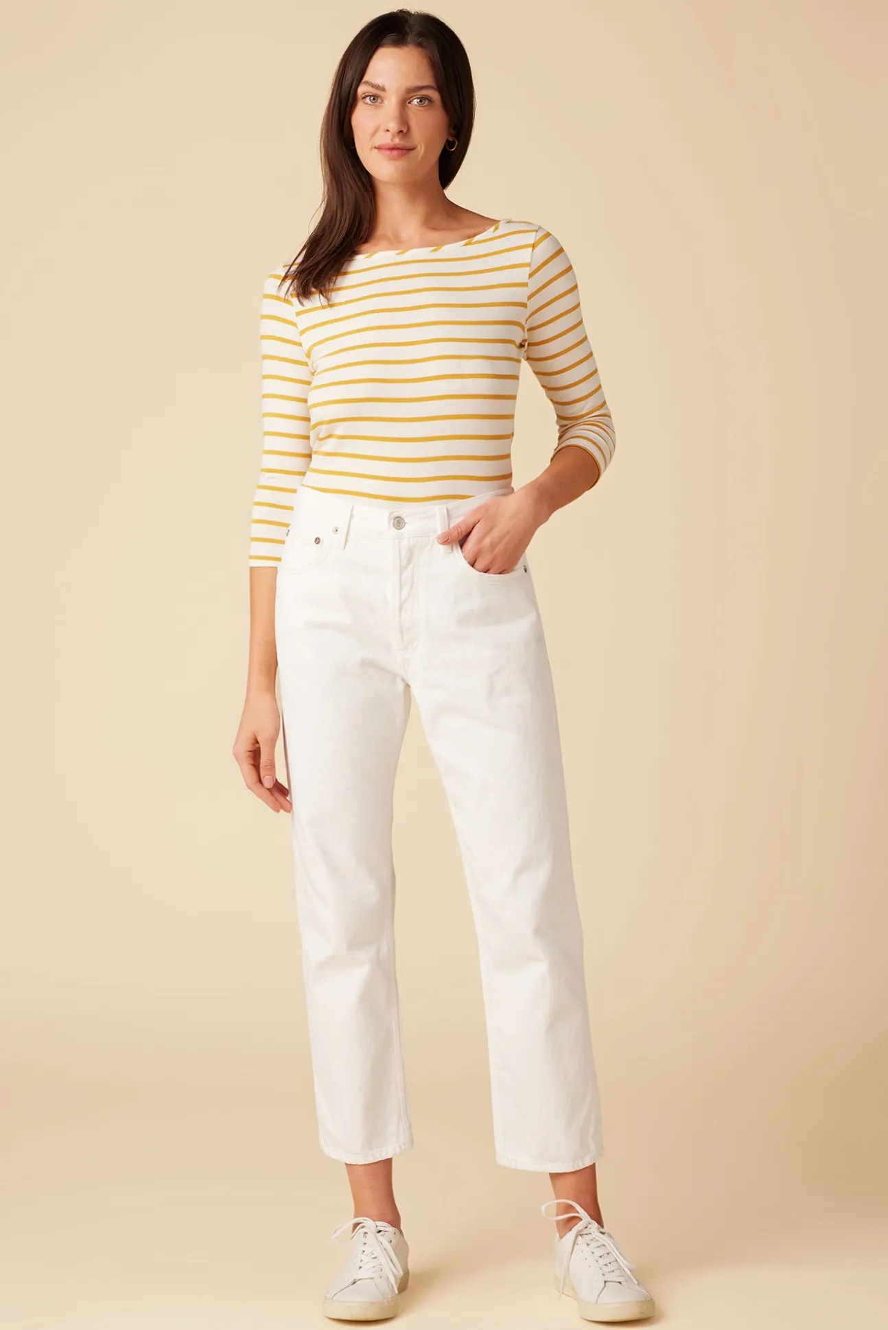 AGOLDE Parker Straight Crop Jean