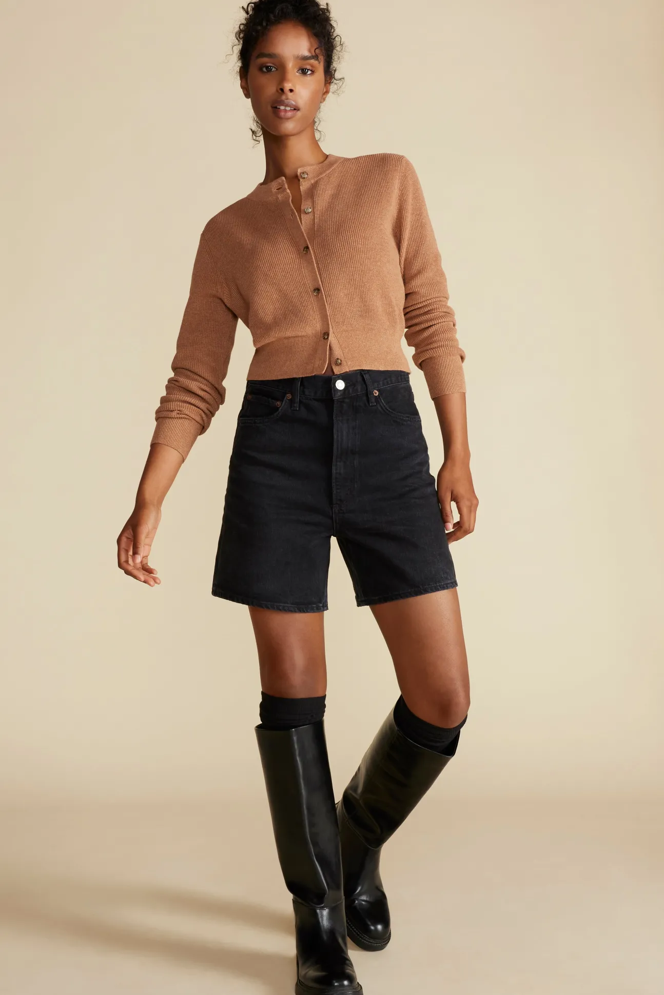 AGOLDE Stella Denim Short