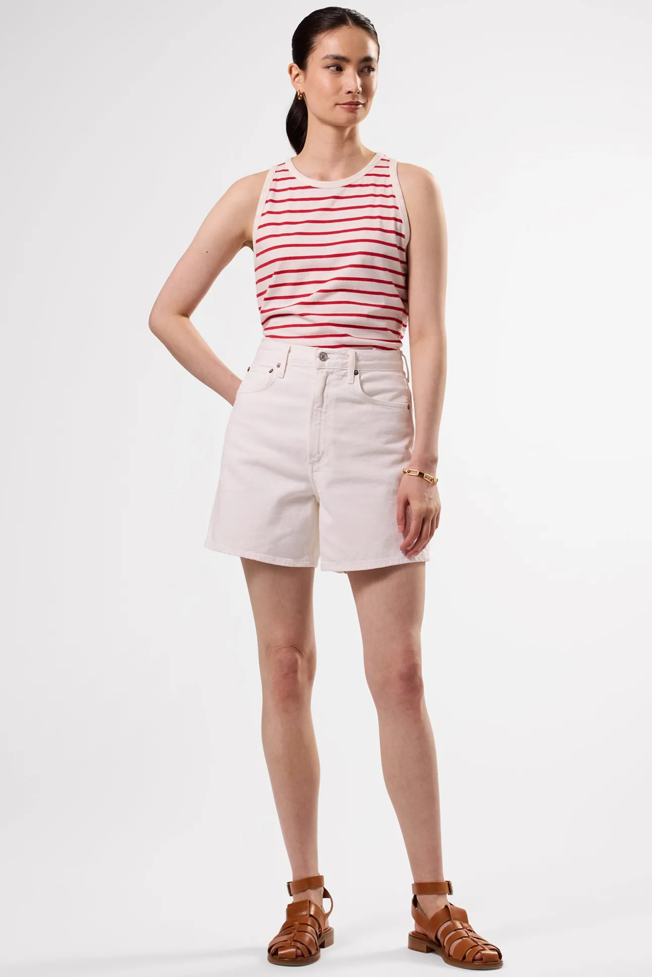 AGOLDE Stella Denim Short