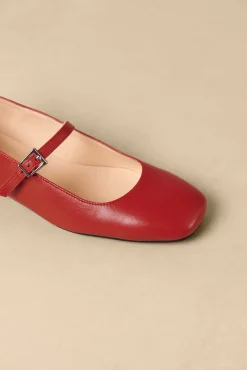 Alohas Por Do Sol Leather Ballet Flats