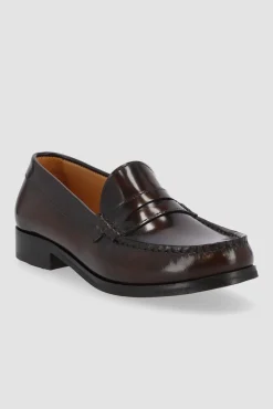 Alohas Rivet Leather Loafers