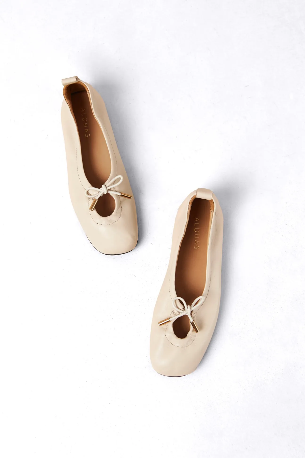 Alohas Rosalind Leather Ballet Flat