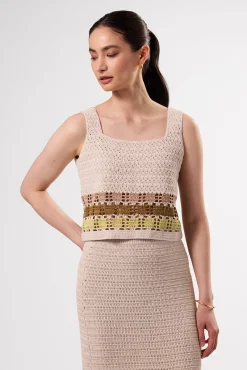 Antibes Crochet Tank