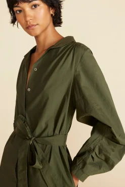Averi Organic Cotton Shirt Dress