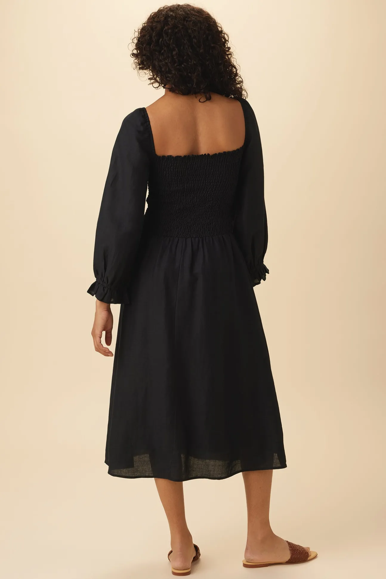 Averill Ramie Viscose Dress