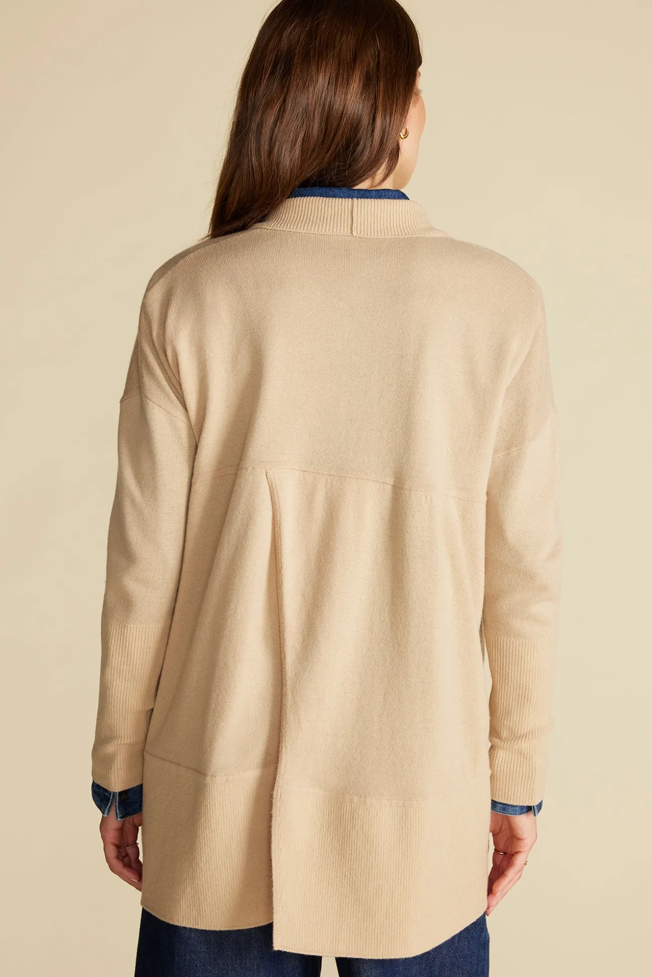 Bailey Wool Sweater Coat
