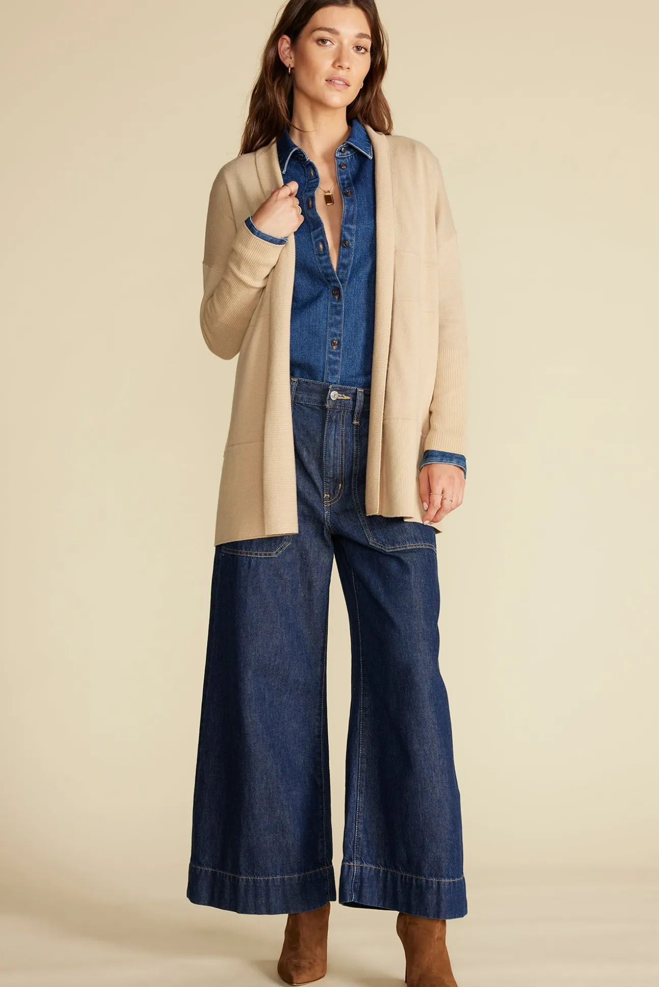 Bailey Wool Sweater Coat