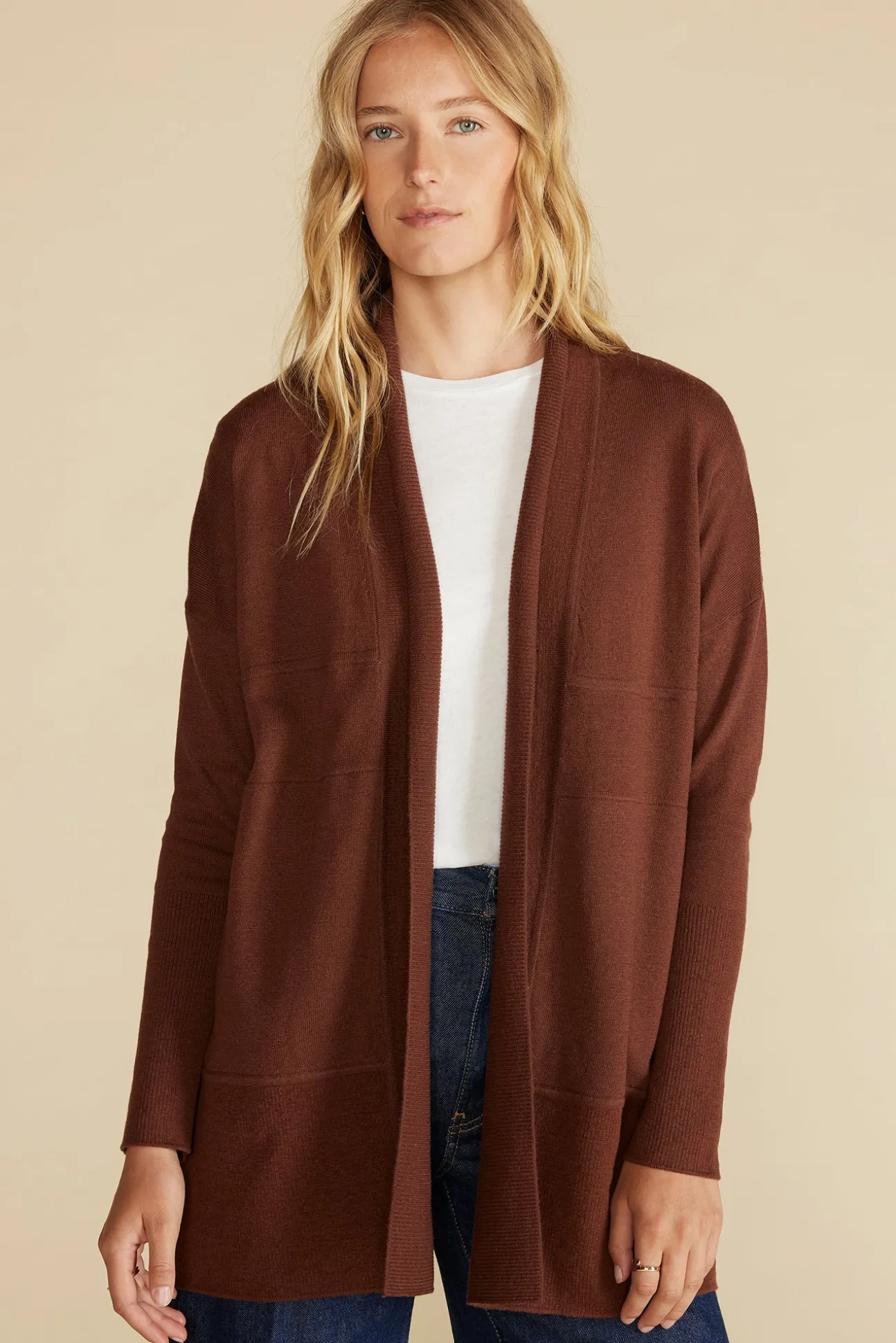 Bailey Wool Sweater Coat
