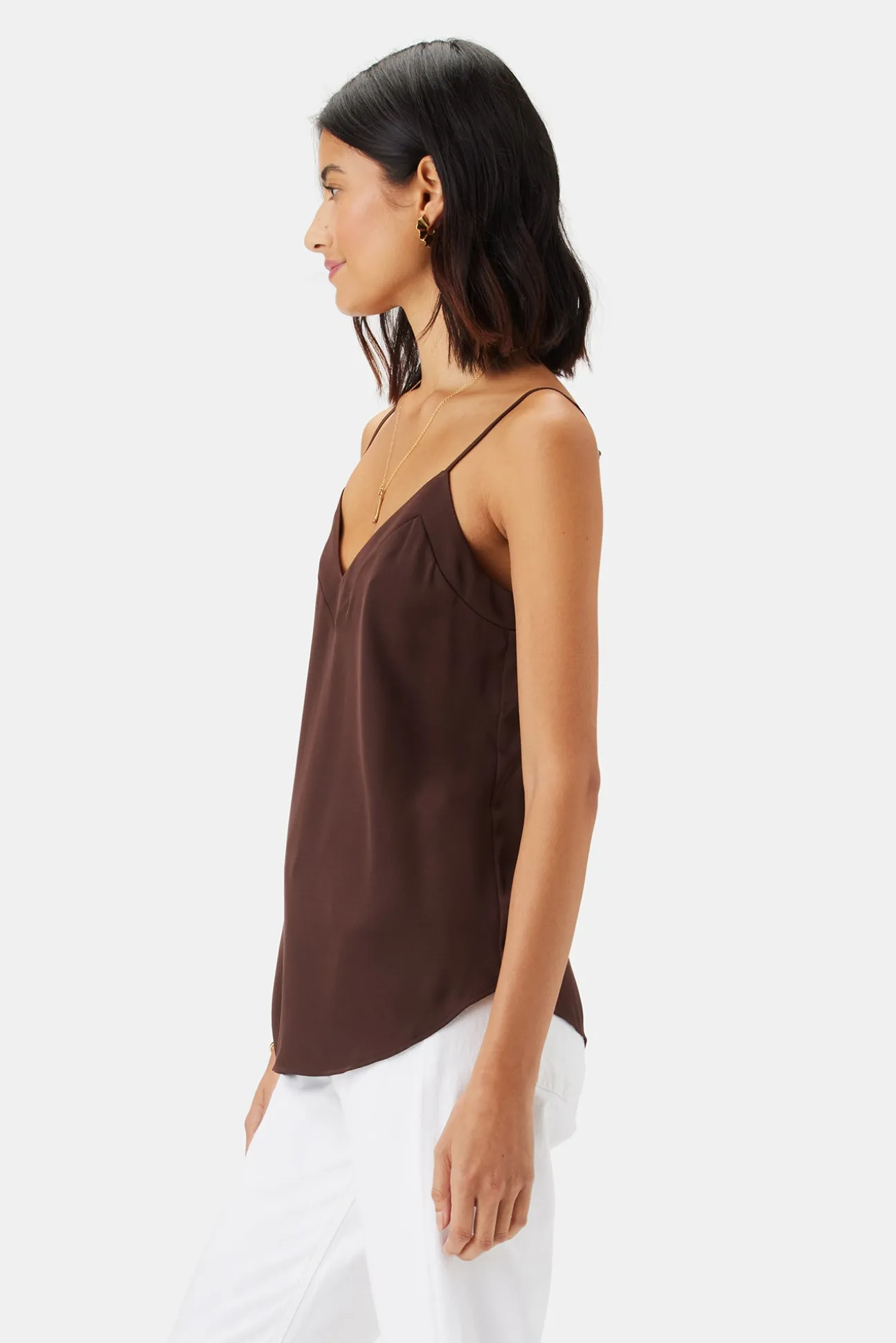 Barlow Stretch Silk Tank