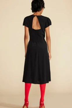 Beryl Crepe Midi Dress
