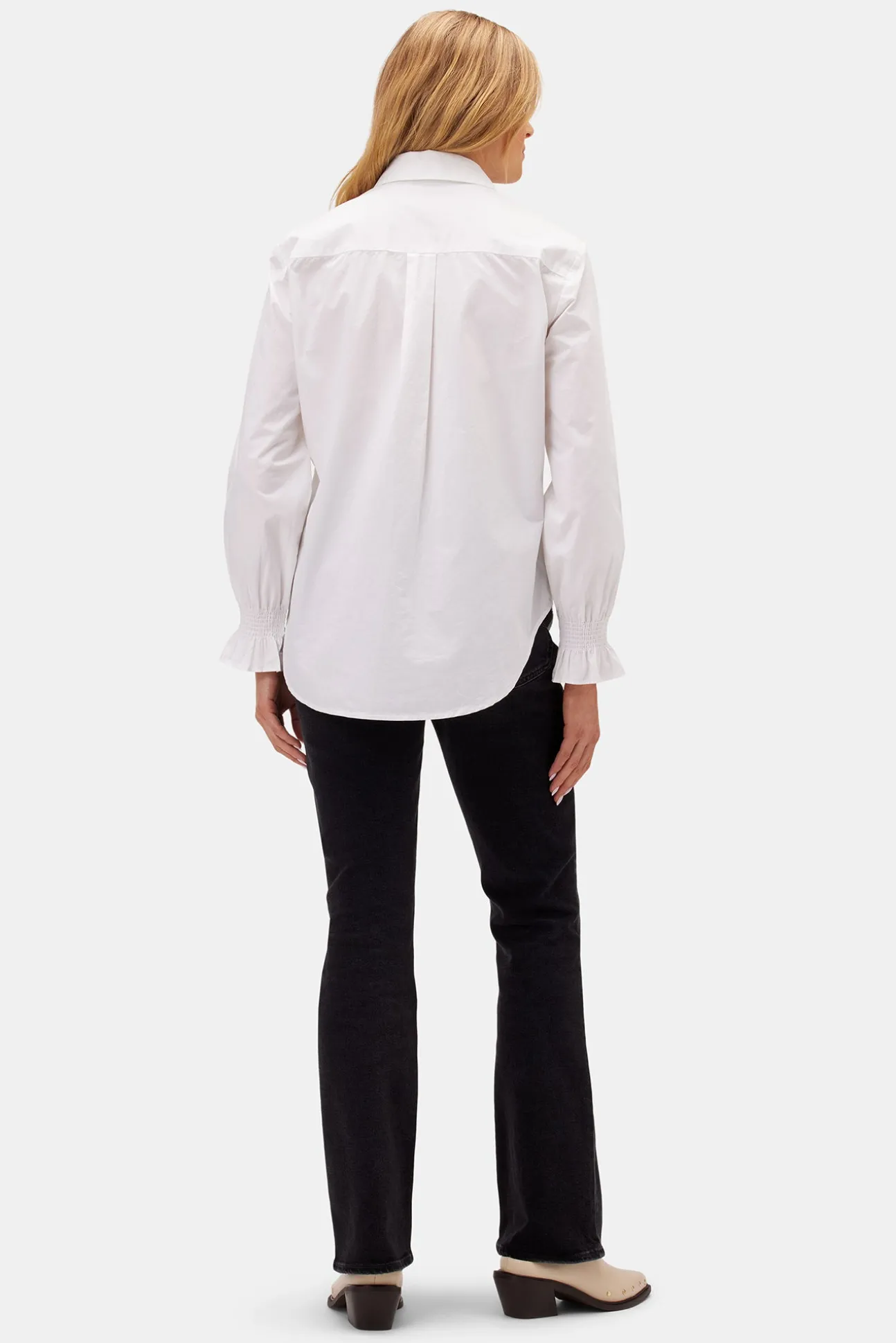 Bixby Organic Cotton Poplin Blouse