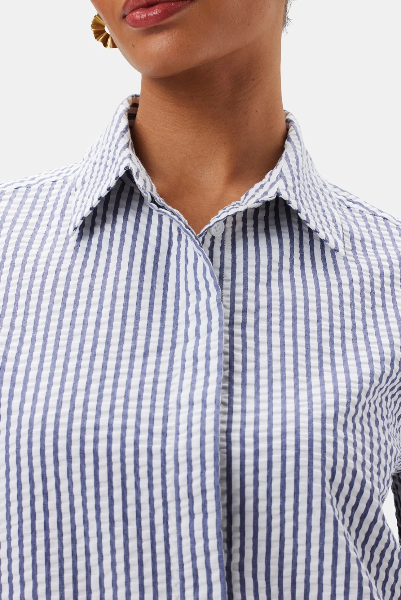 Bixby Seersucker Blouse