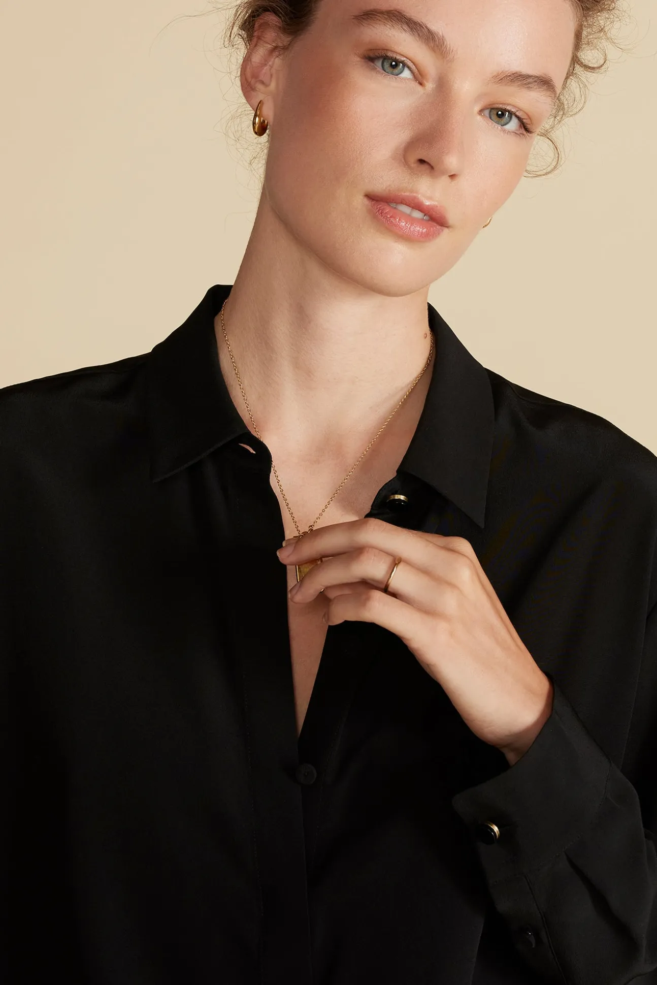 Bixby Washable Silk Blouse