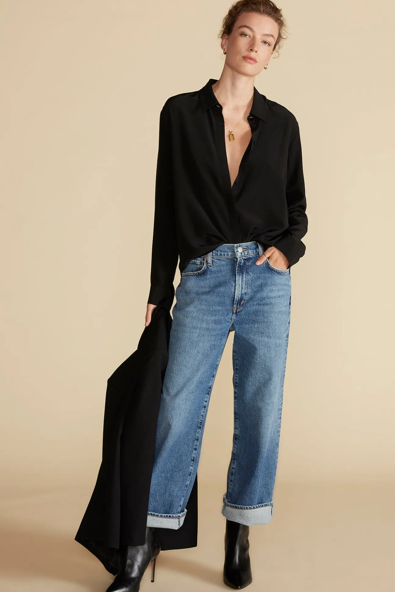 Bixby Washable Silk Blouse