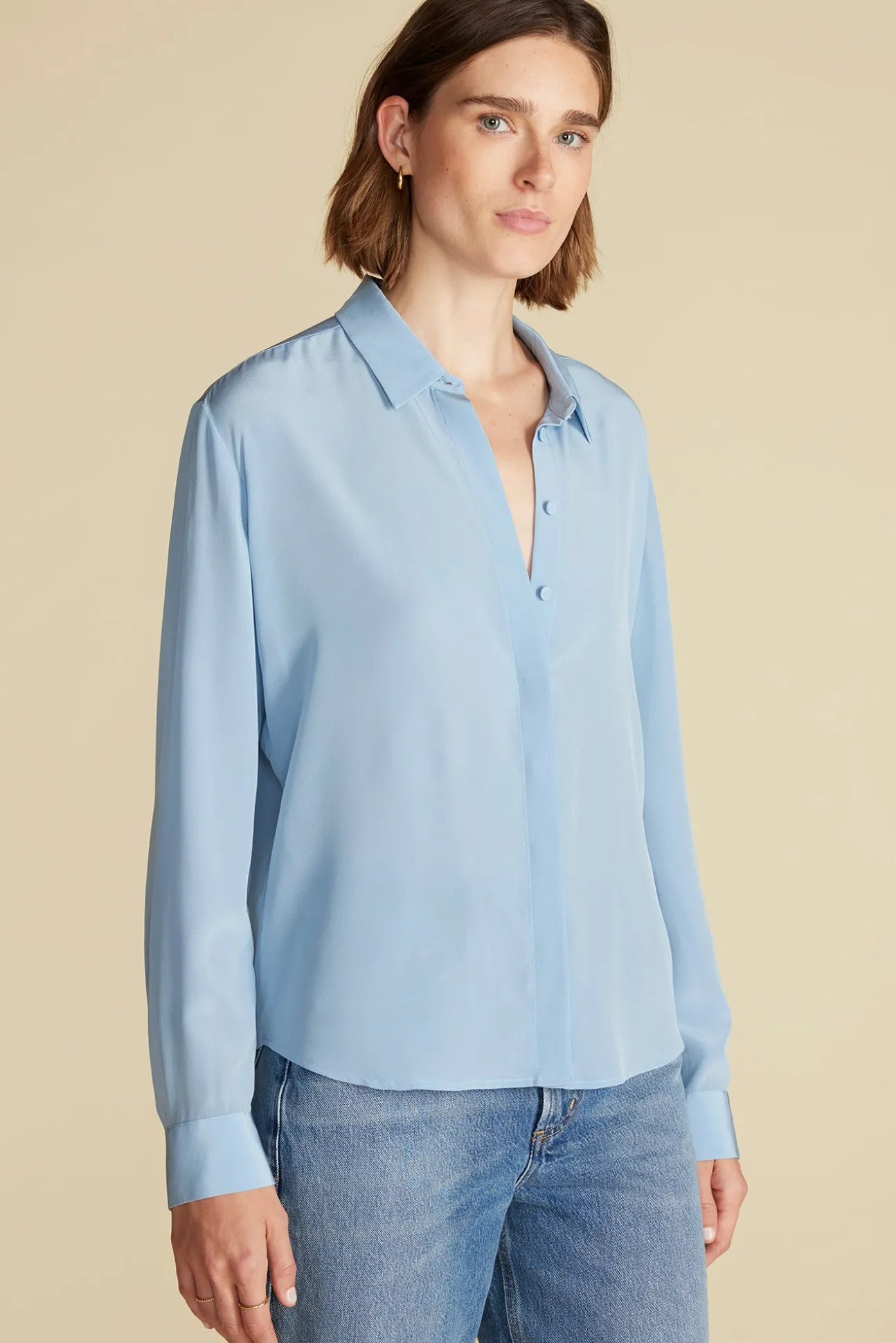 Bixby Washable Silk Blouse