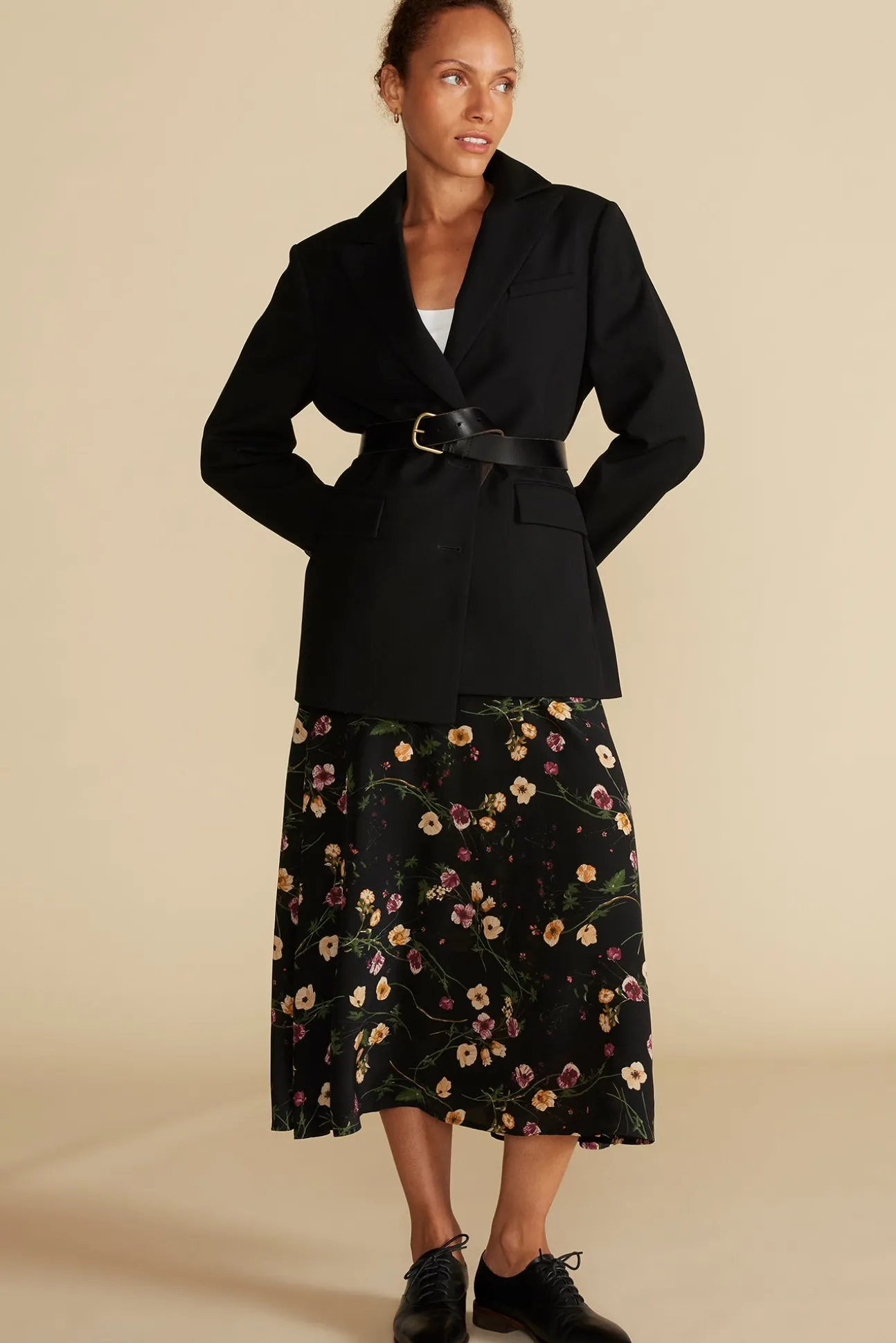 Blaze Washable Silk Skirt