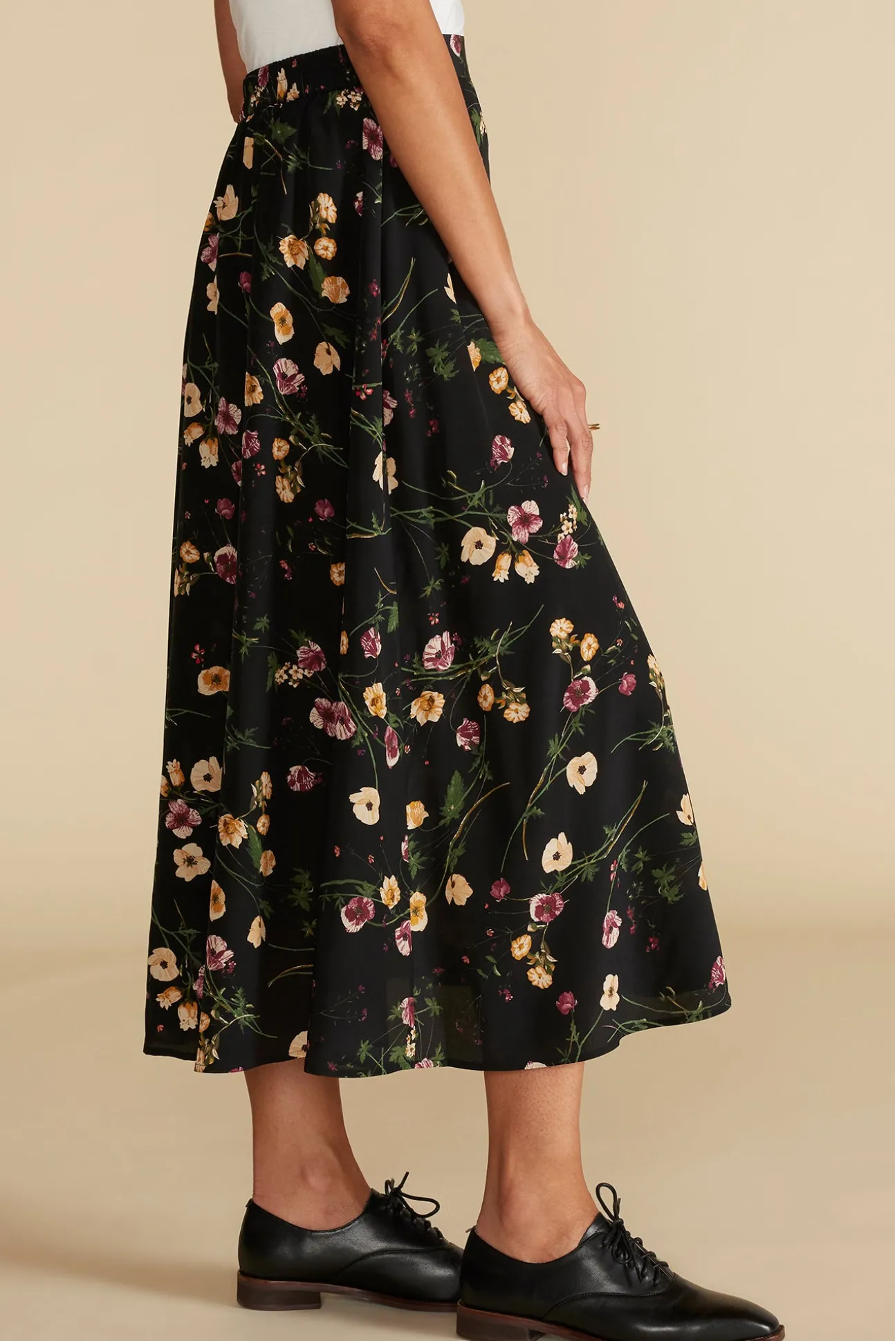 Blaze Washable Silk Skirt