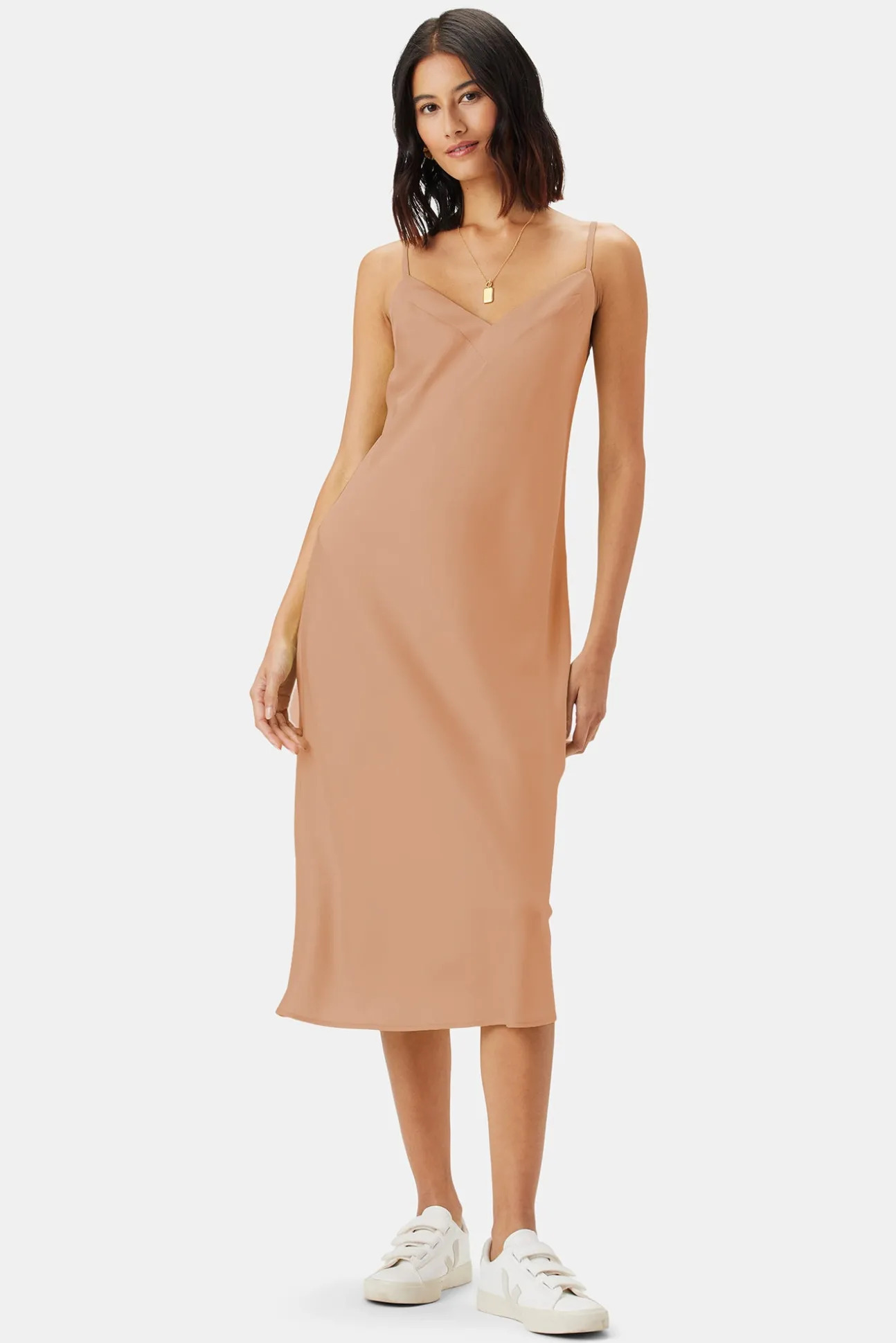 Briana Washable Silk Dress