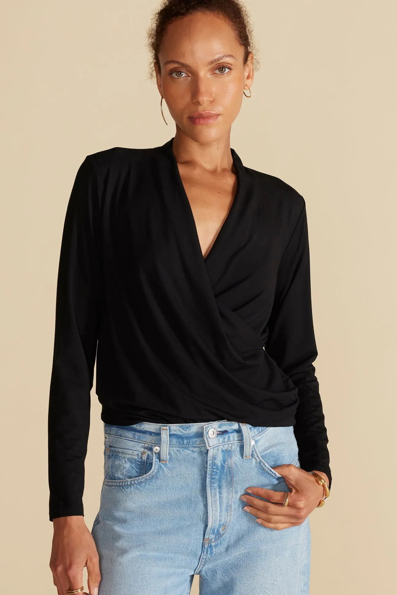 Calais Bamboo Knit Blouse