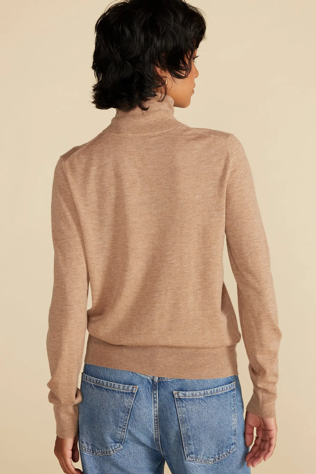 Carrie Turtleneck Cashmere Sweater