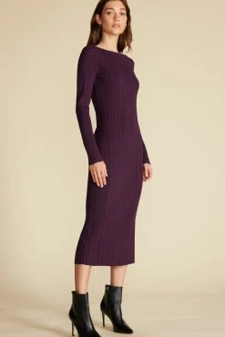 Chantae Boatneck Rib Dress