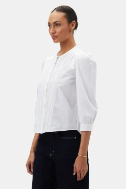 Charlotte Organic Cotton Poplin Blouse