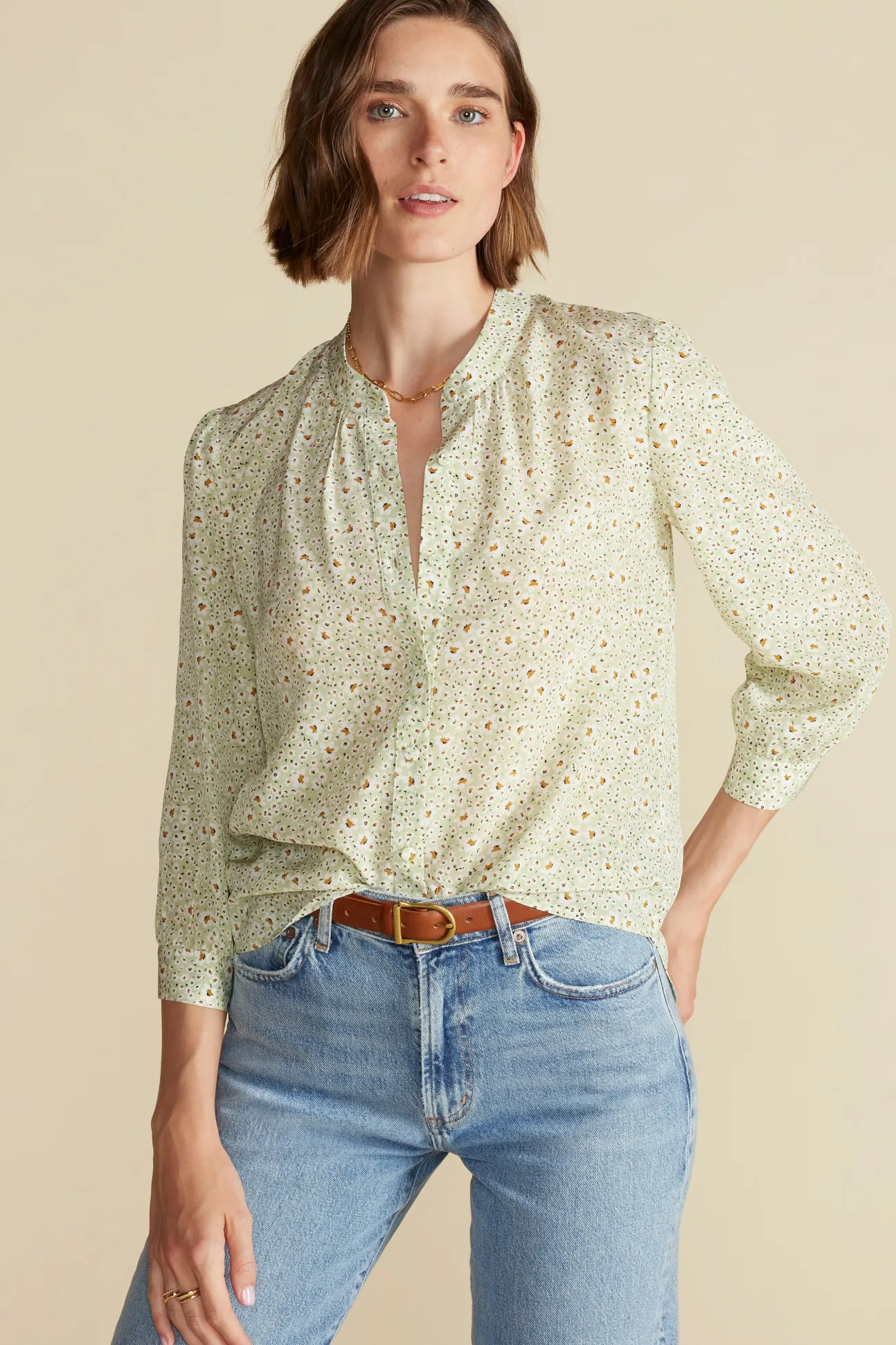 Charlotte Washable Silk Blouse