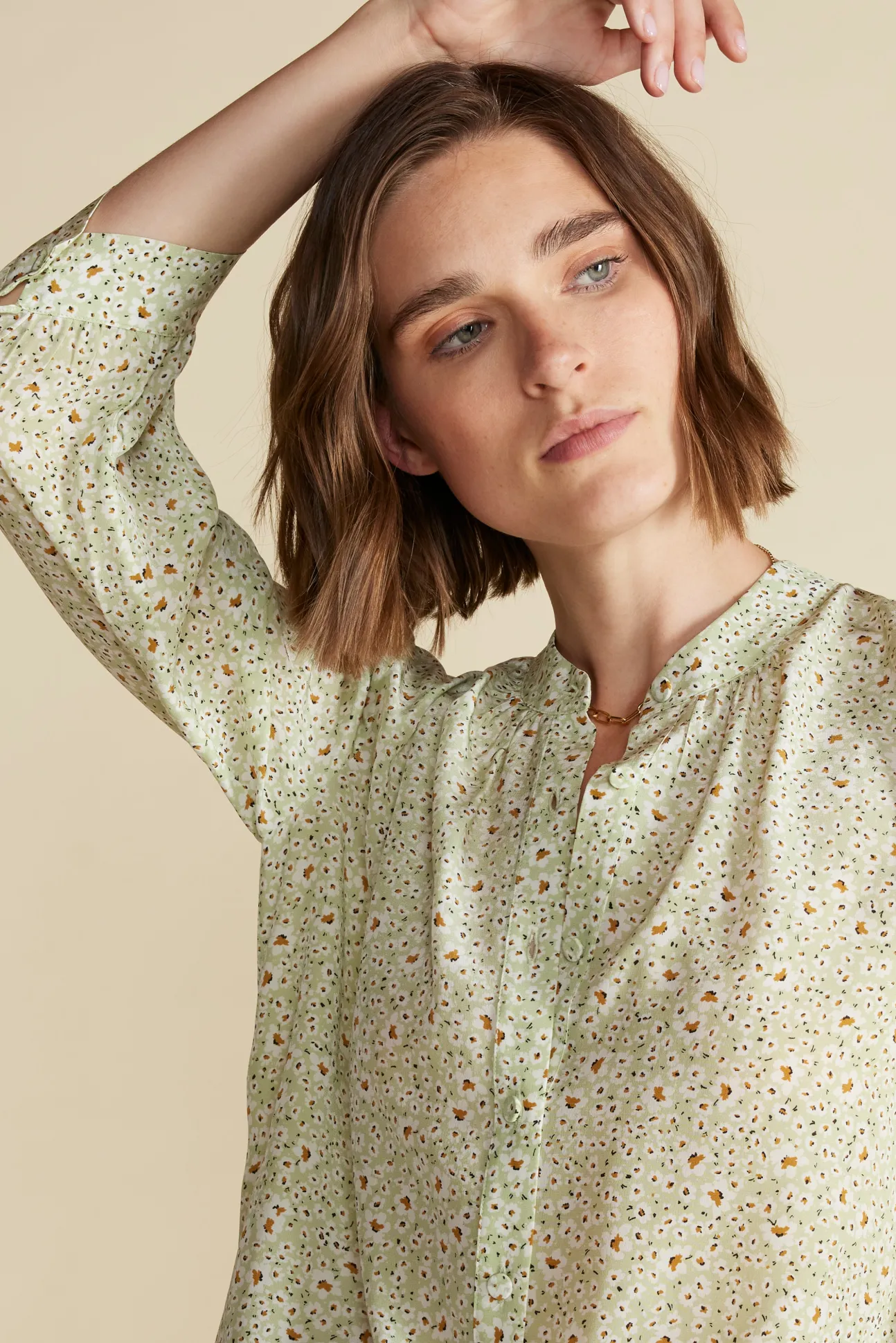 Charlotte Washable Silk Blouse