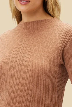 Claire Mock Neck Sweater