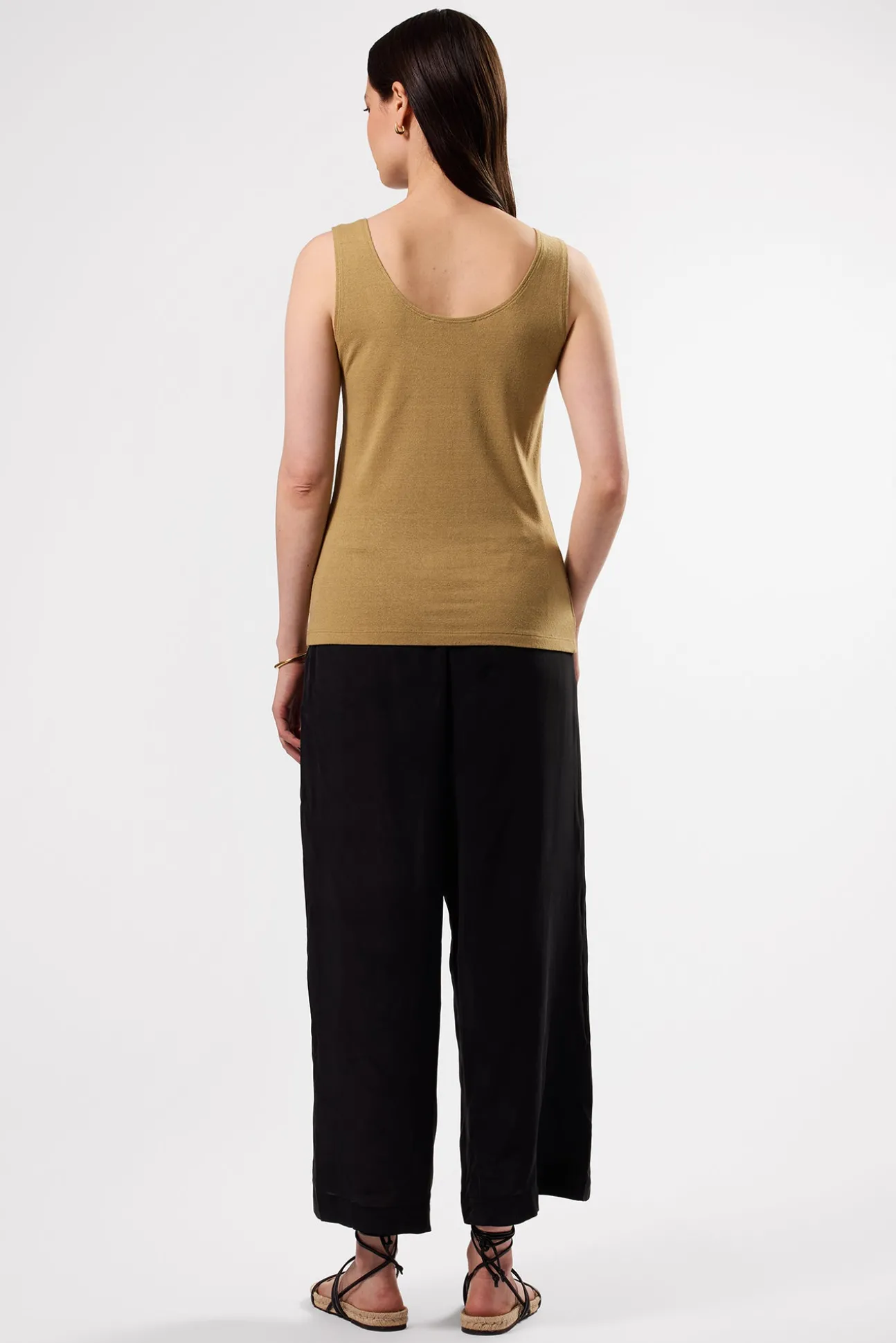 Clarisse Silk Knit Tank