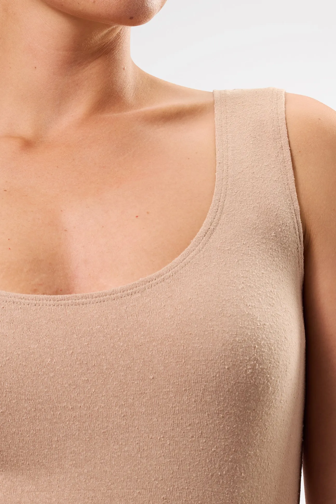 Clarisse Silk Knit Tank