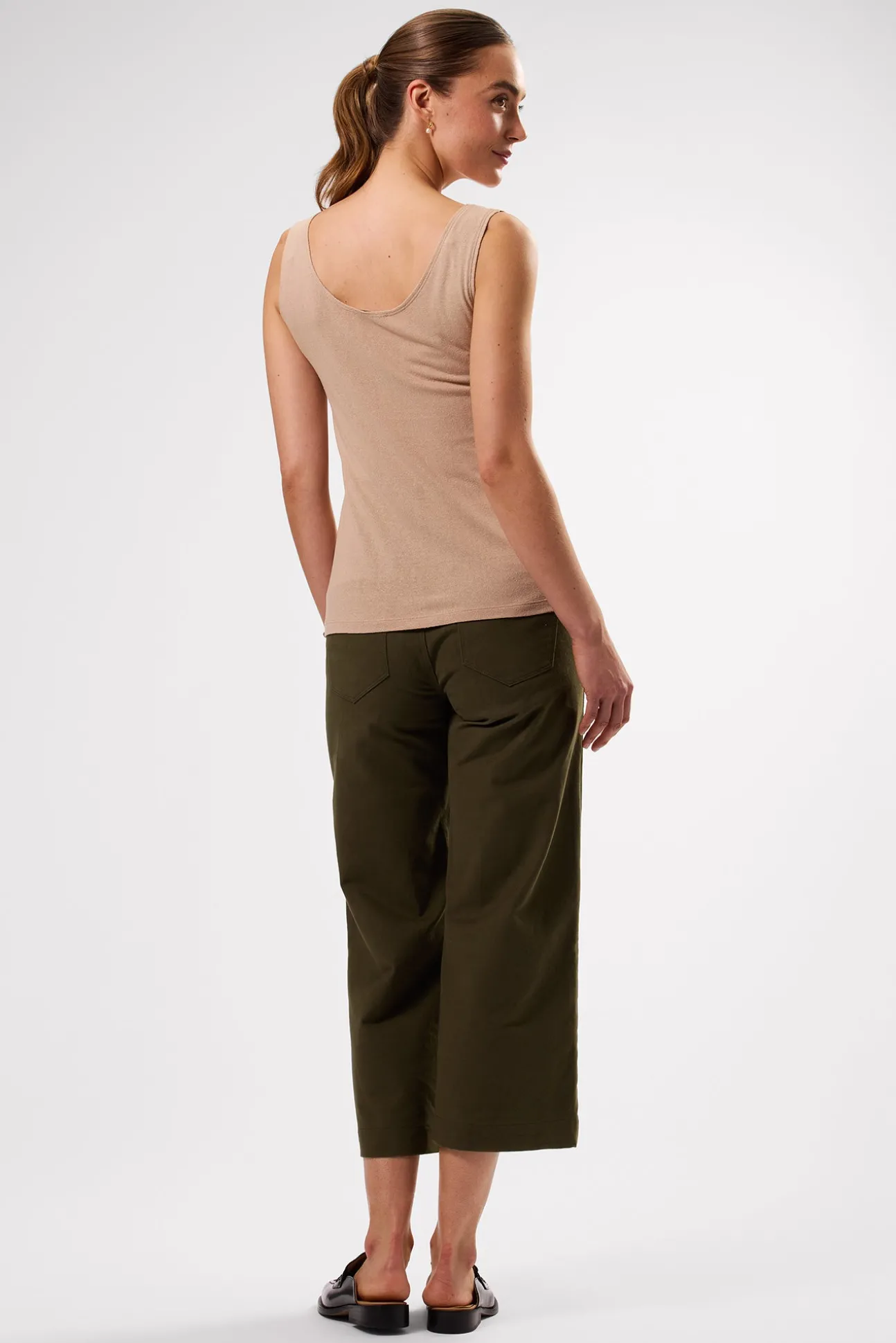 Clarisse Silk Knit Tank