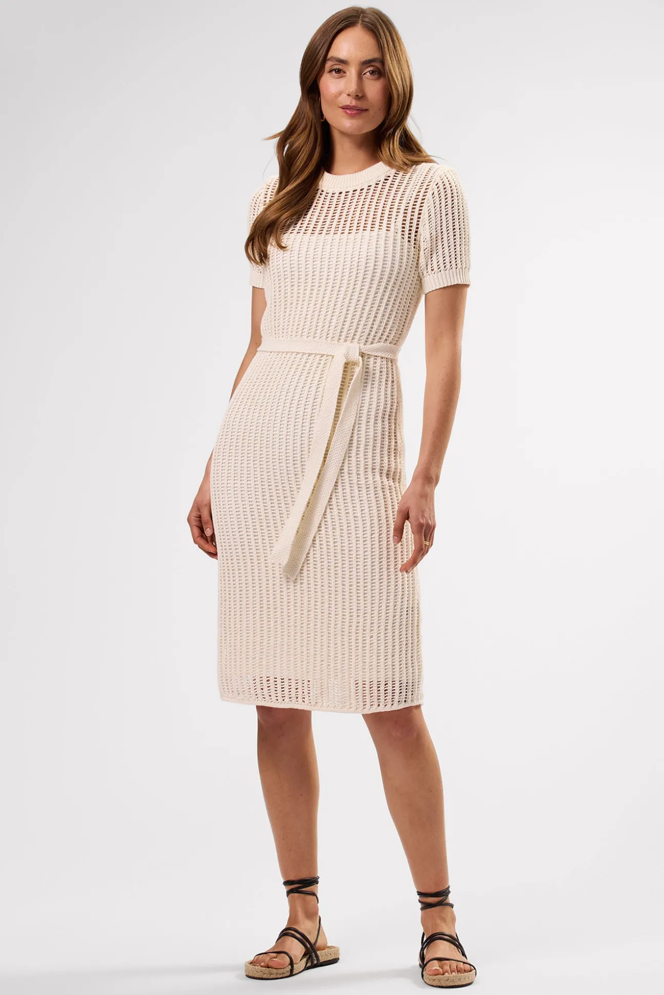 Crochet T Shirt Dress