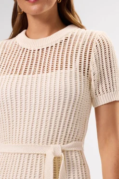Crochet T Shirt Dress