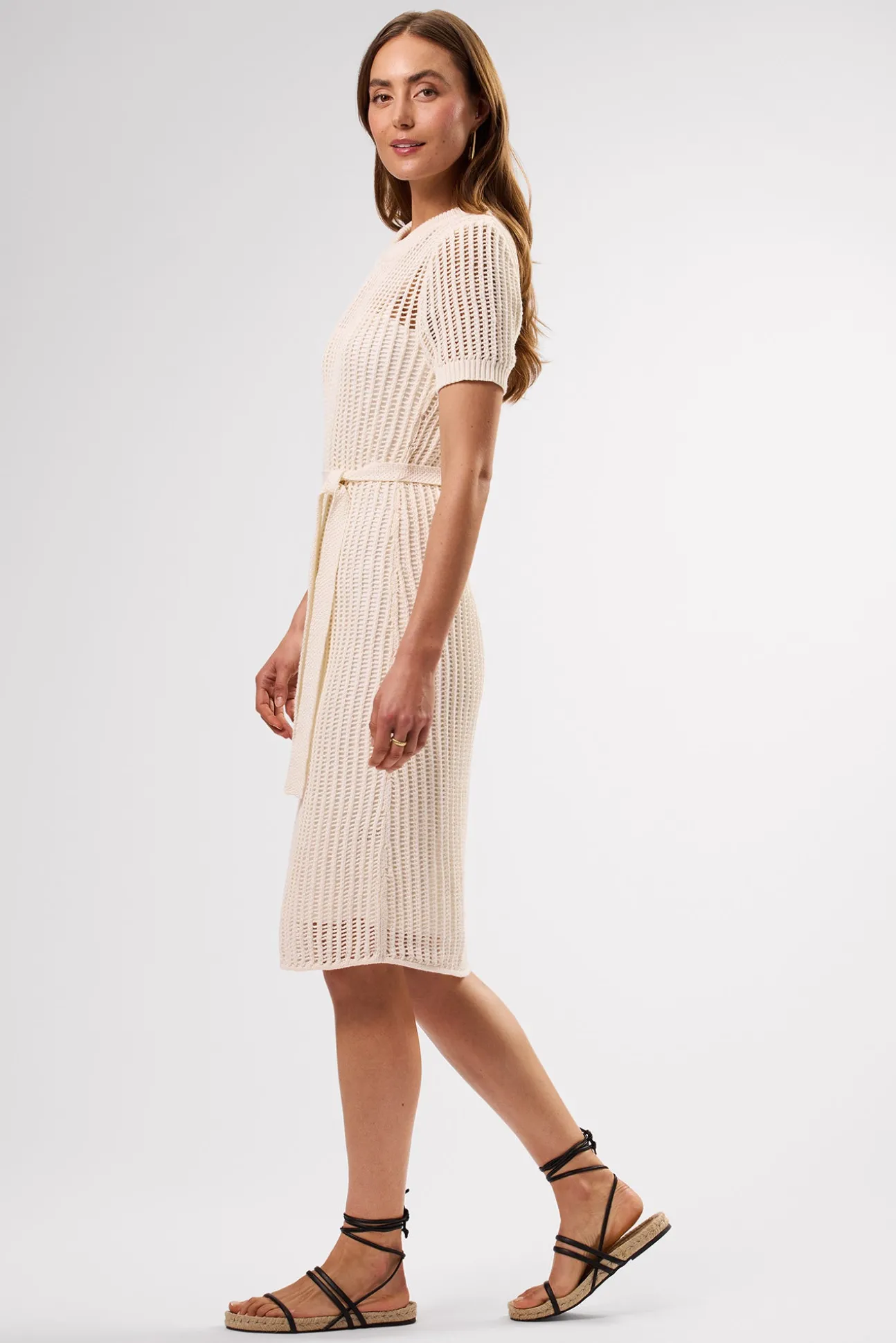 Crochet T Shirt Dress