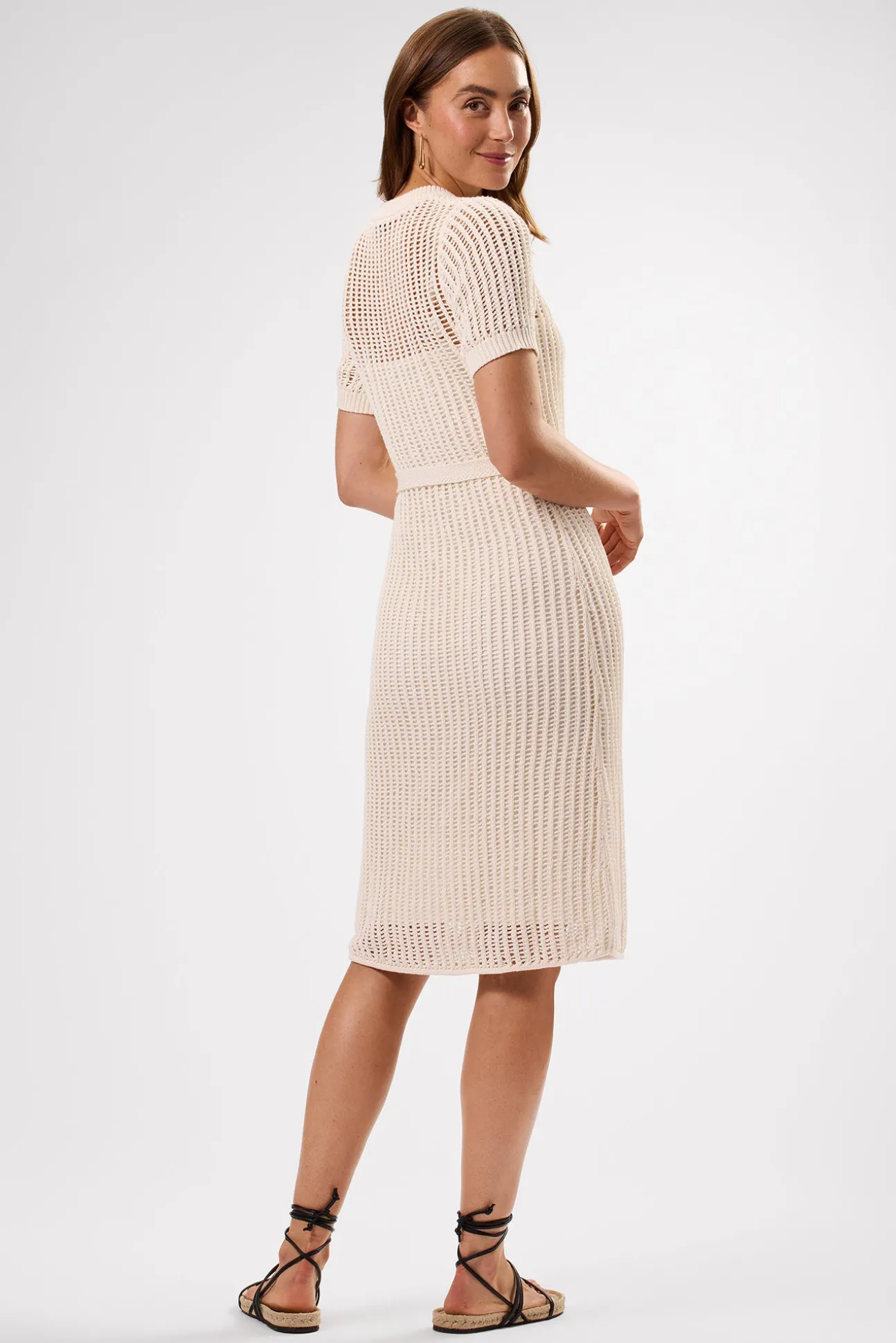 Crochet T Shirt Dress