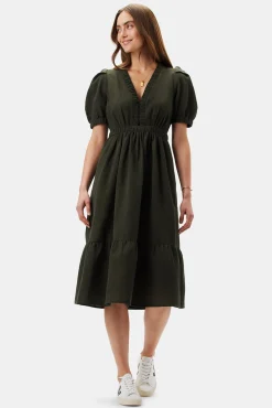 Danielle Cotton Linen Dress