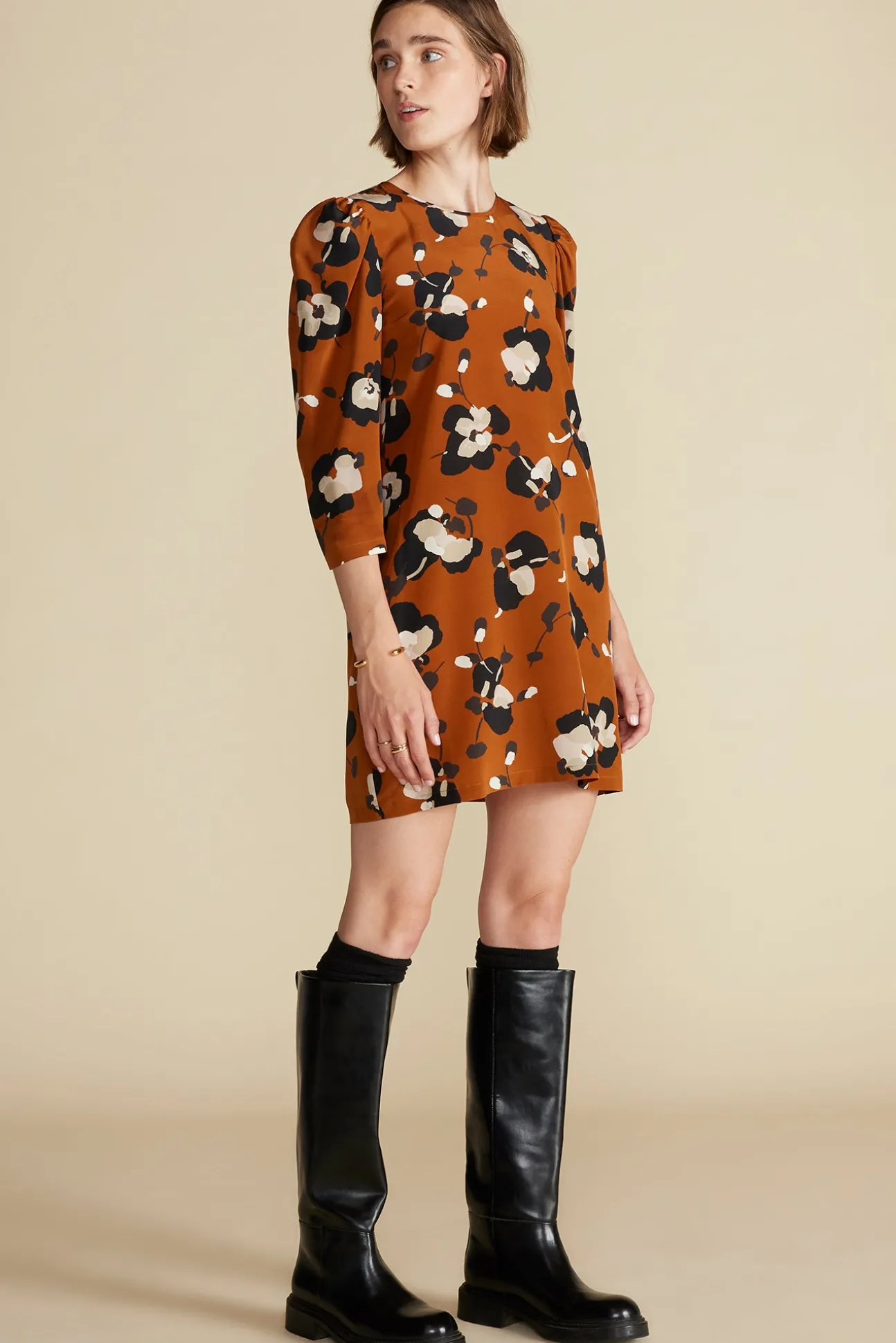 Darla Washable Silk Dress