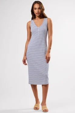 Deacon Organic Cotton Modal Rib Dress