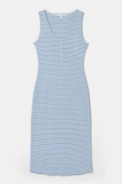Deacon Organic Cotton Modal Rib Dress
