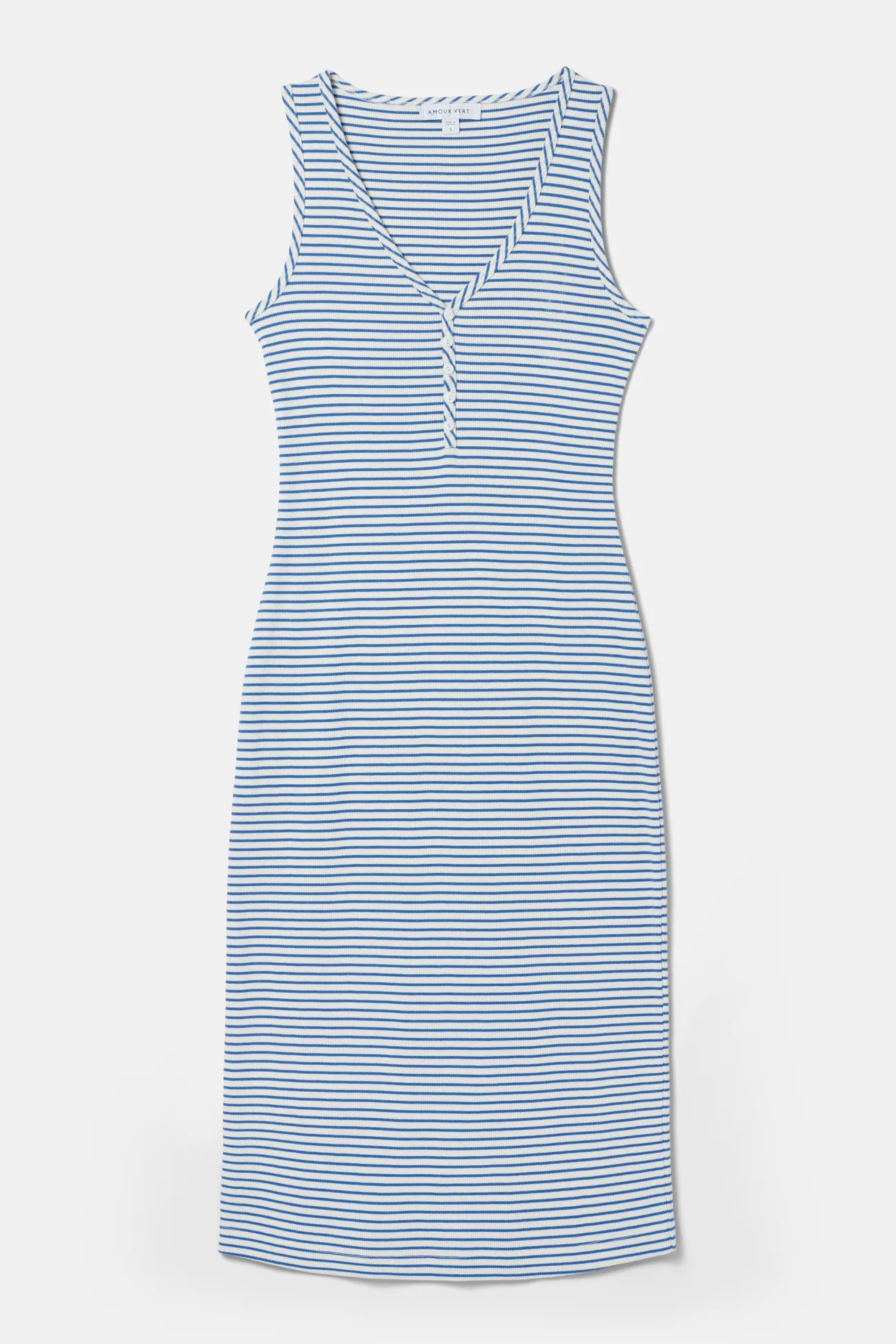 Deacon Organic Cotton Modal Rib Dress