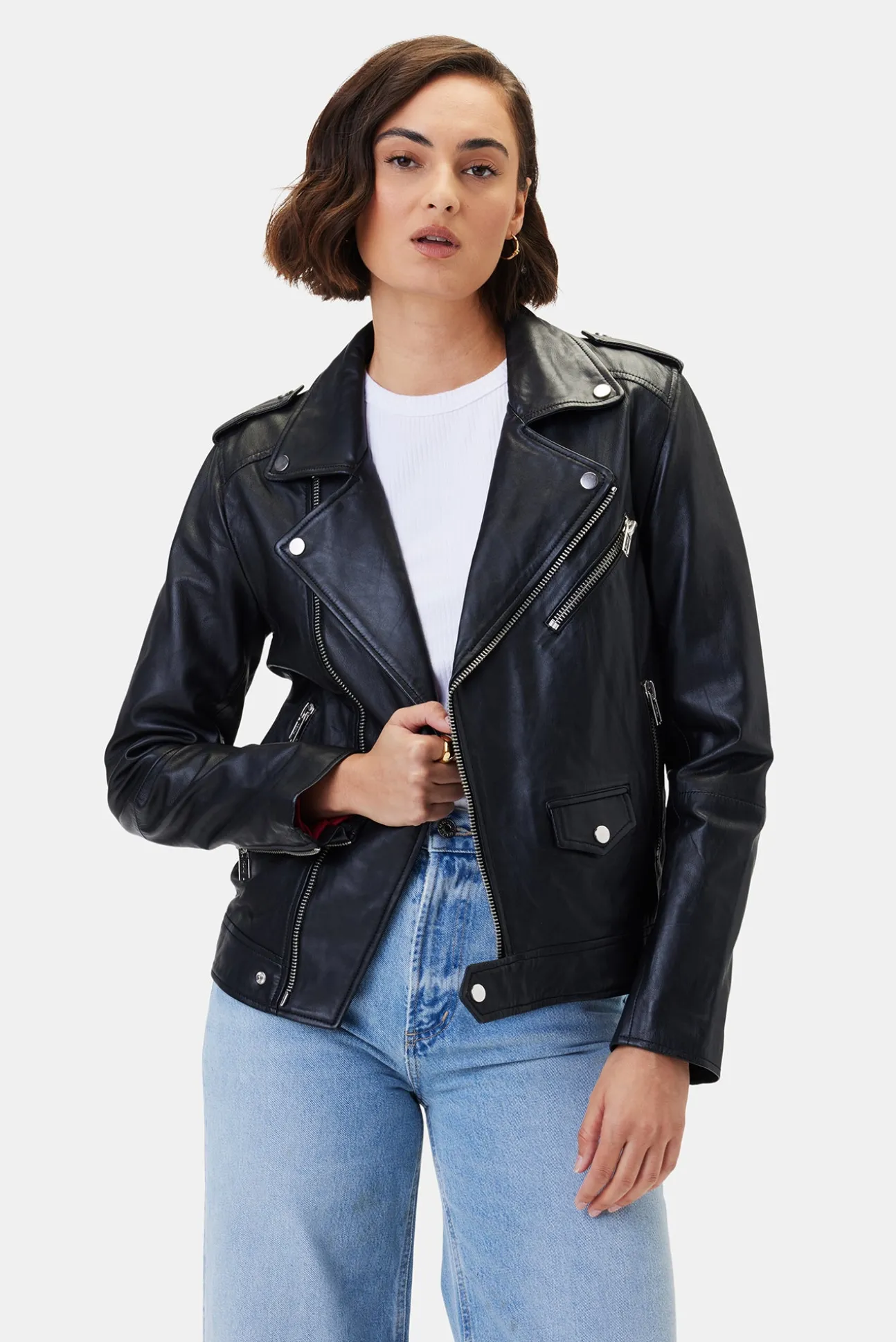 Deadwood River Leather Jacket