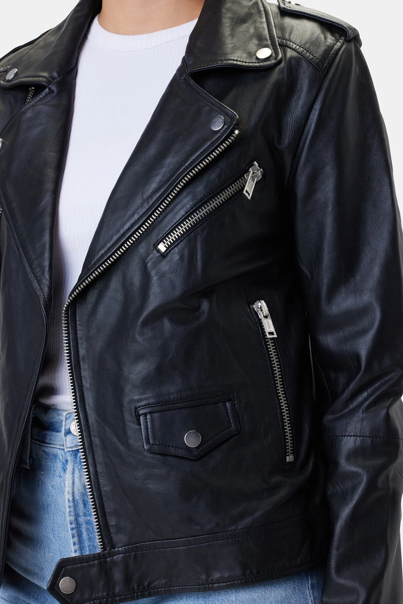 Deadwood River Leather Jacket