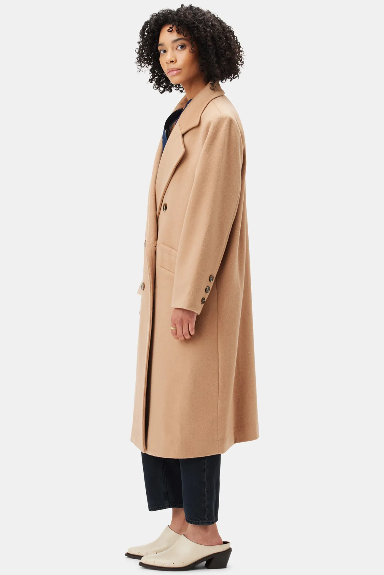 Double Breasted Car Coat