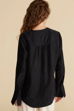 Dree Cupro V Neck Blouse
