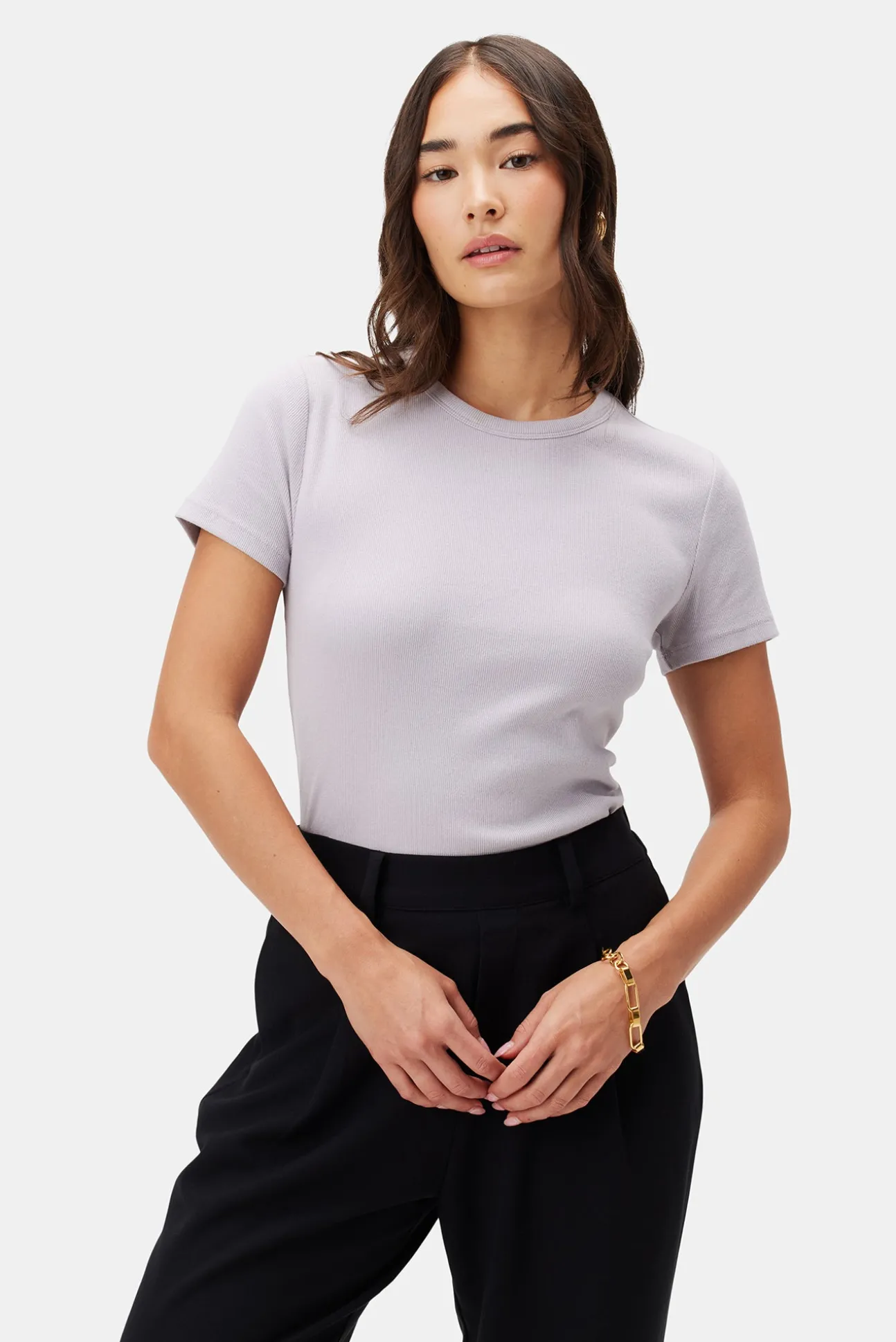Eleanor Baby Rib Tee