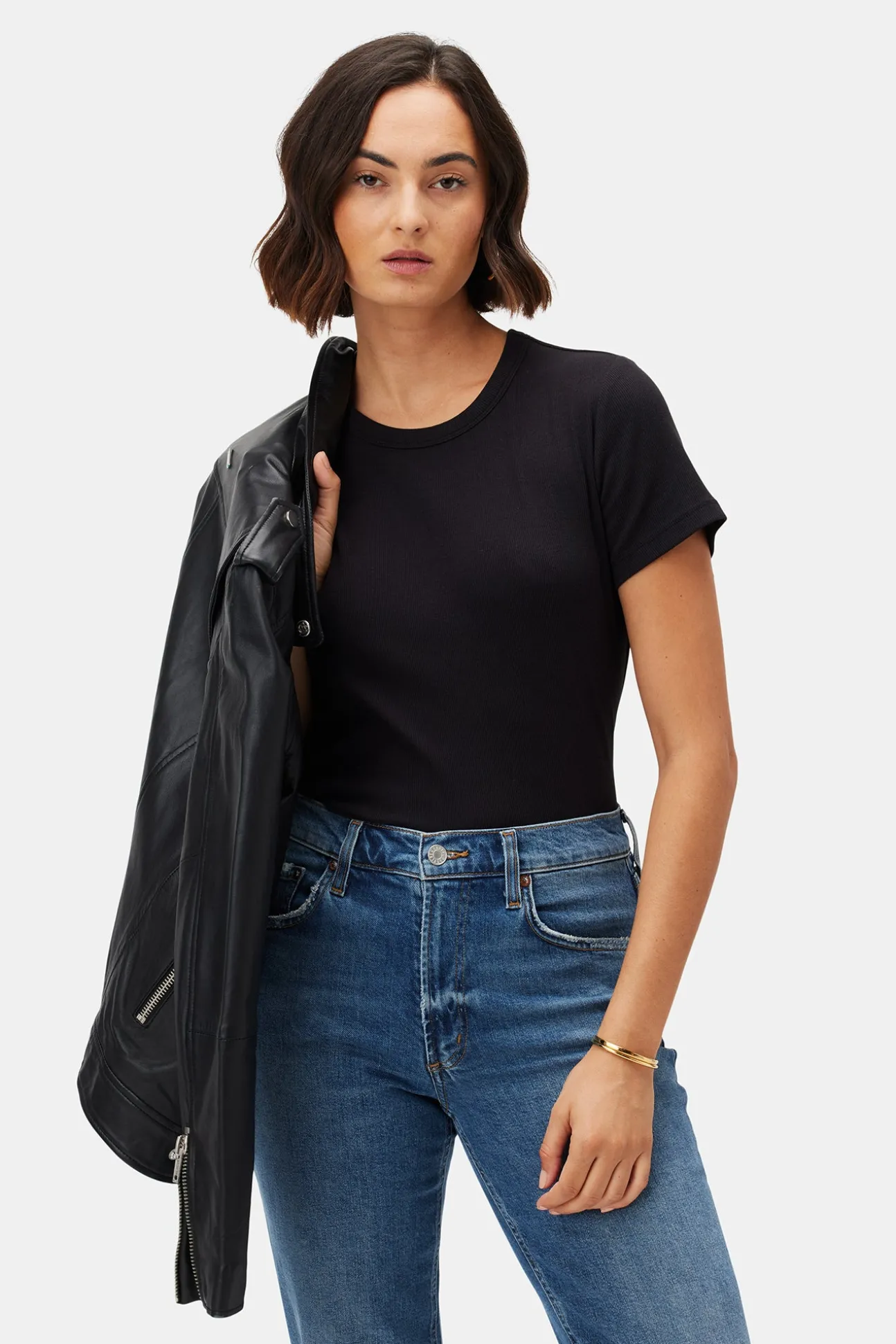 Eleanor Baby Rib Tee
